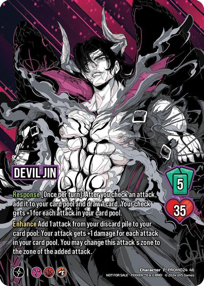 Devil Jin, Standard, front