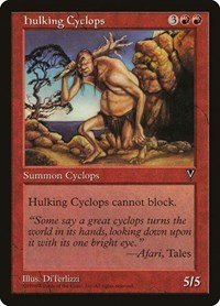 Hulking Cyclops, Visions