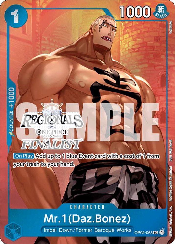 Mr.1 (Daz.Bonez) (Online Regional 2024 Vol. 3) [Finalist]
