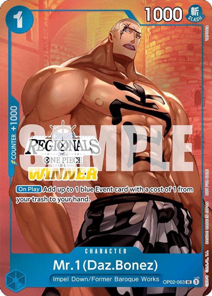 Mr.1 (Daz.Bonez) (Online Regional 2024 Vol. 3) [Winner]