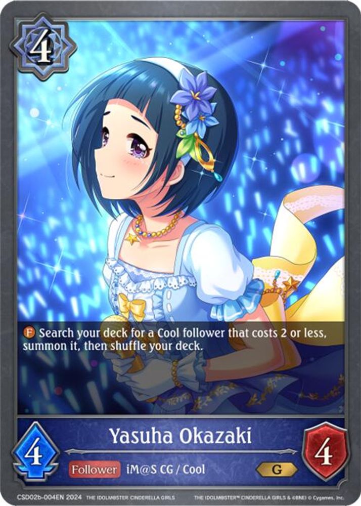 Yasuha Okazaki, Standard, front