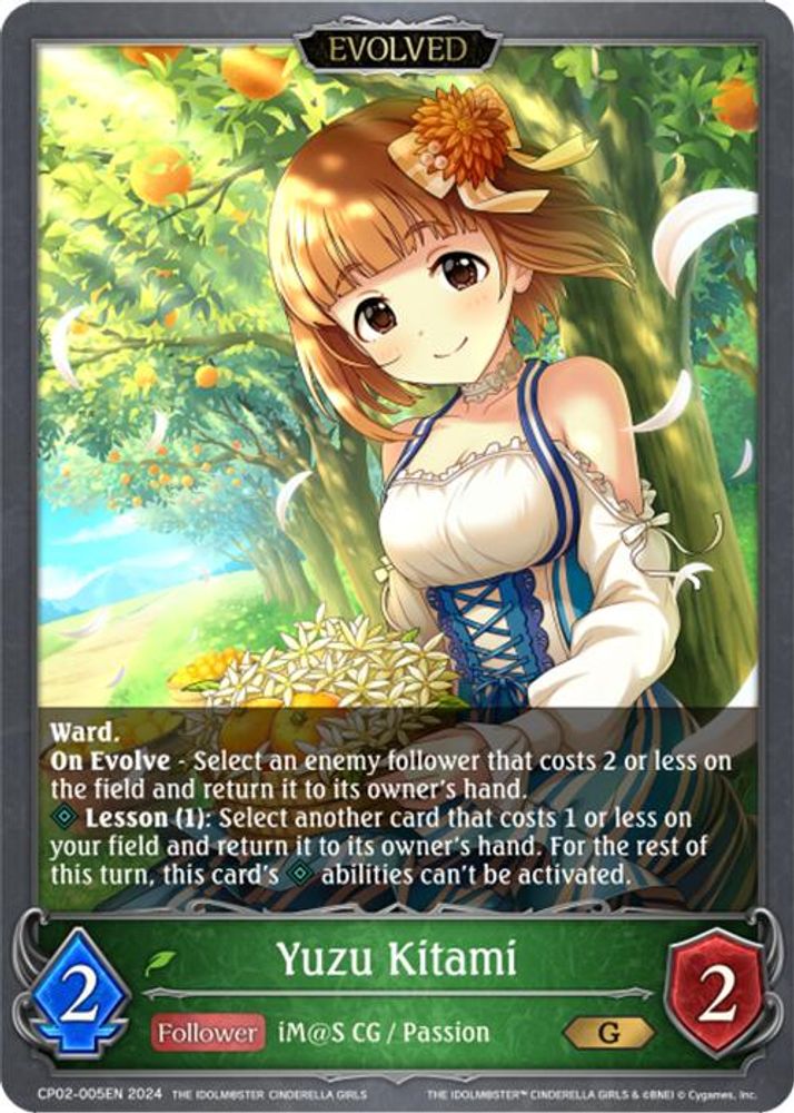Yuzu Kitami (Evolved), Standard, front