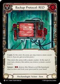Backup Protocol RED Red