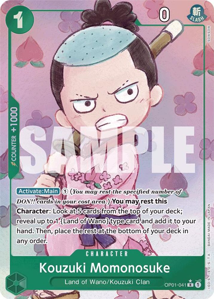 Kouzuki Momonosuke (Alternate Art)