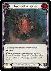 Bloodspill Invocation (Blue)