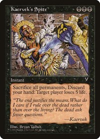 Kaervek's Spite, Visions