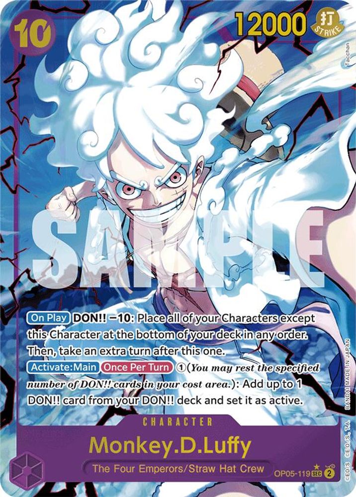 Monkey.D.Luffy (OP05-119) (Alternate Art)