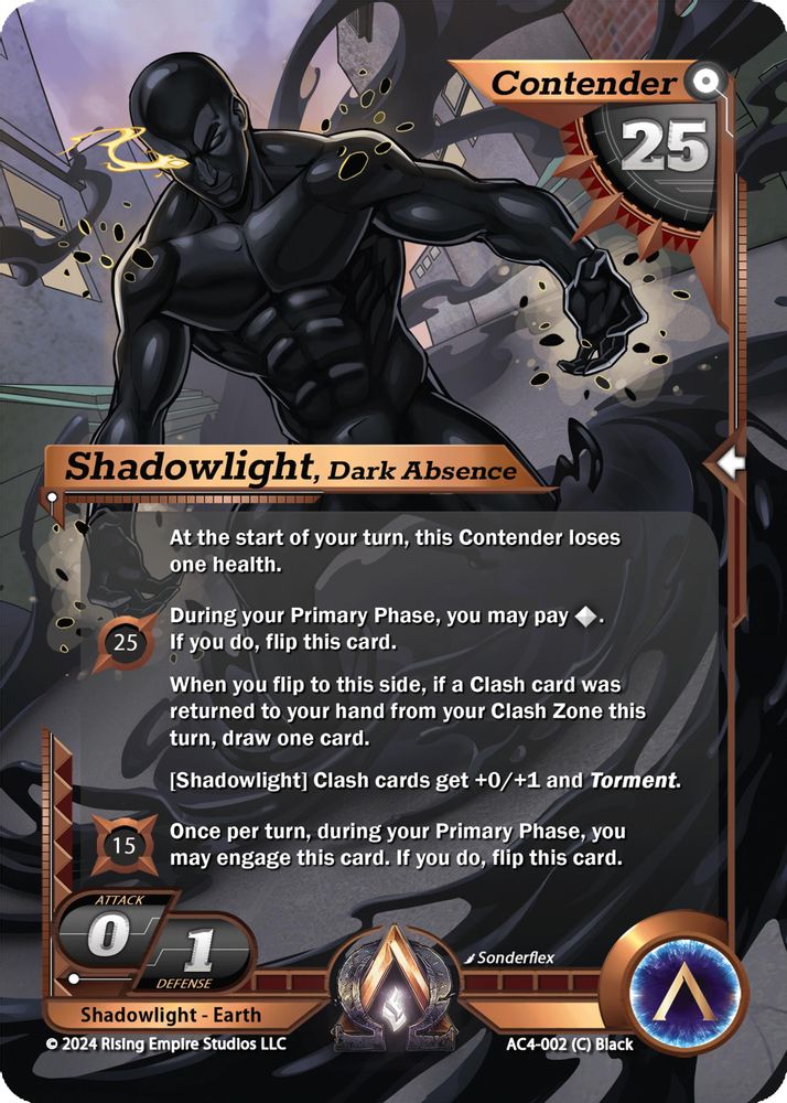 Shadowlight, Dark Absence, Standard, front