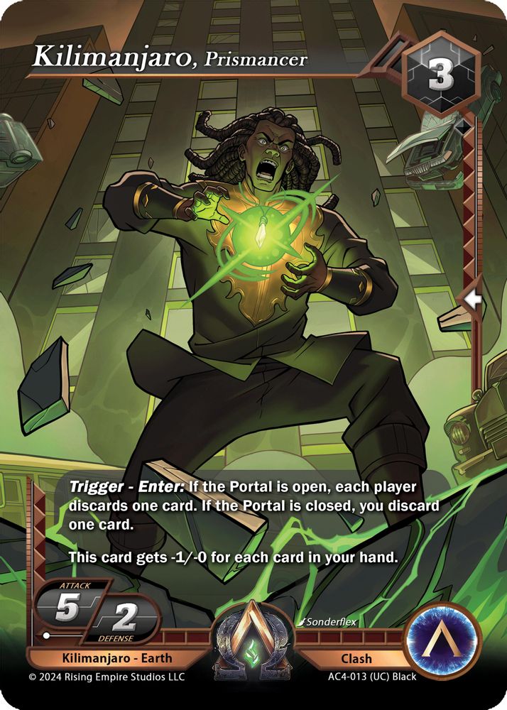 Kilimanjaro, Prismancer, Standard, front