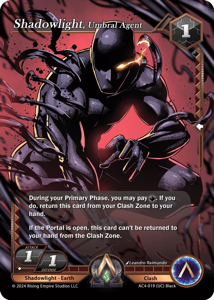 Shadowlight, Umbral Agent, Standard, front