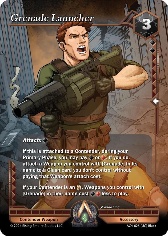 Grenade Launcher, Standard, front