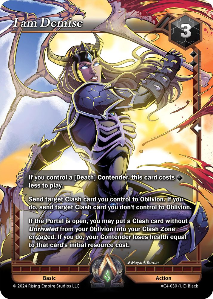 I am Demise, Standard, front