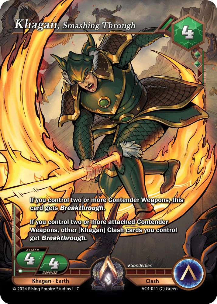 Khagan, Smashing Through, Standard, front