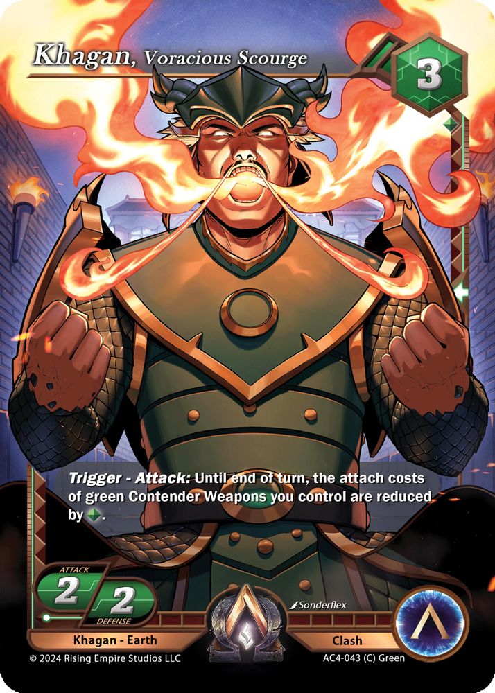 Khagan, Voracious Scourge, Standard, front