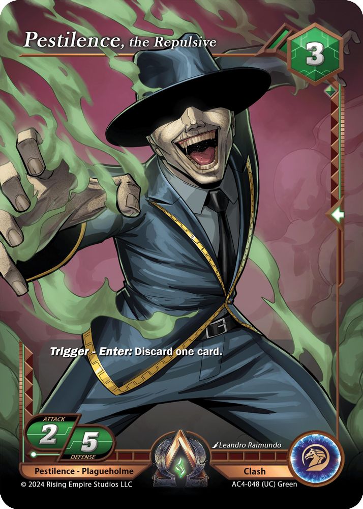 Pestilence, the Repulsive, Standard, front
