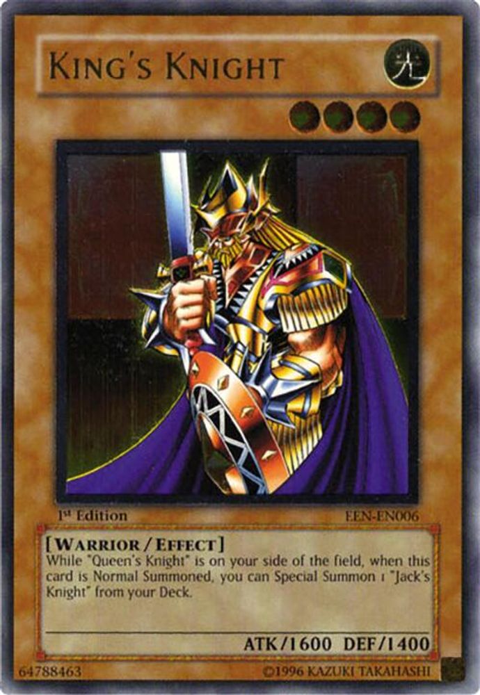 King's Knight (UTR), 1st-edition, front