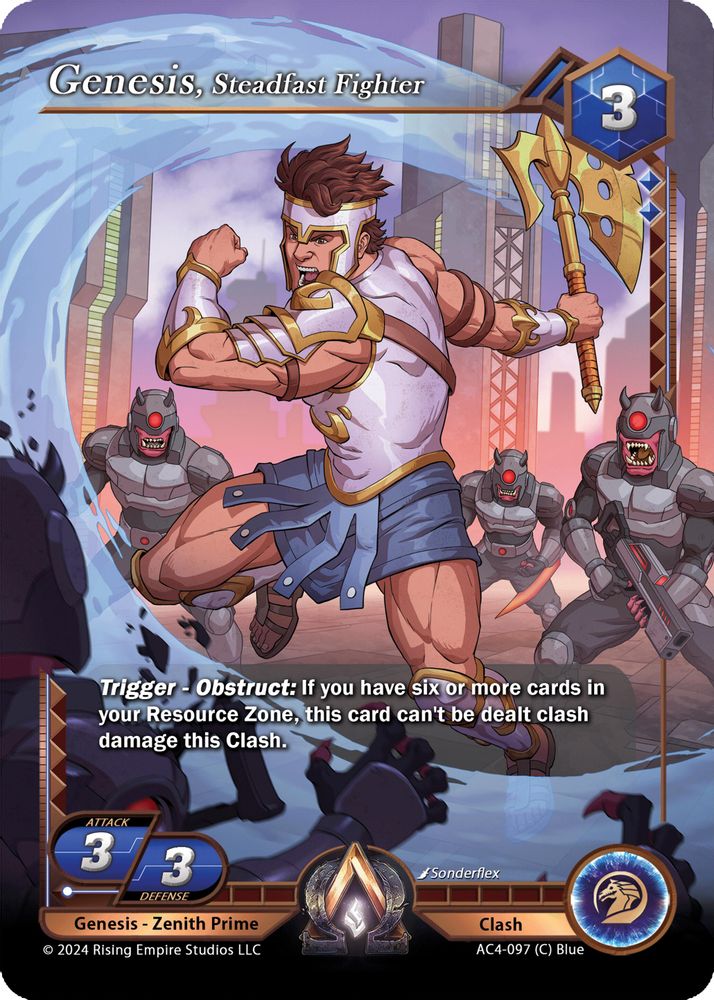 Genesis, Steadfast Fighter, Standard, front