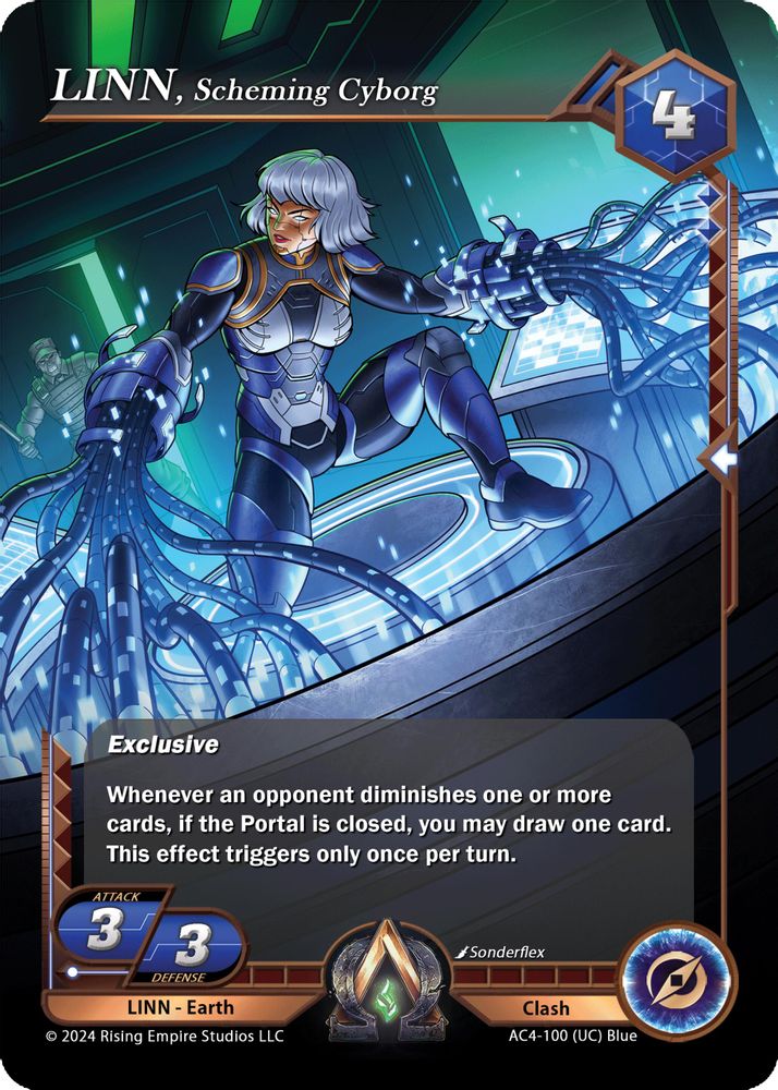 LINN, Scheming Cyborg, Standard, front