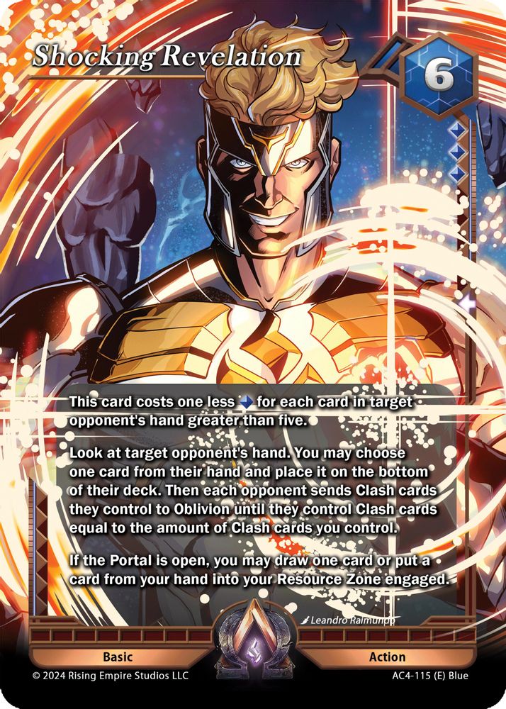 Shocking Revelation, Foil, front