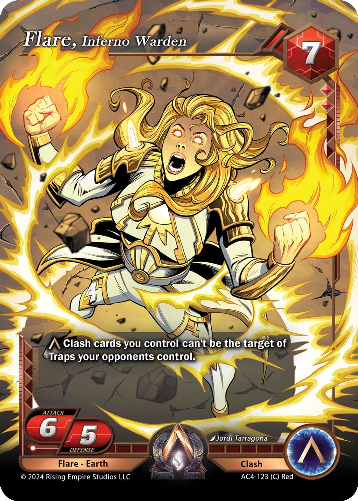 Flare, Inferno Warden, Standard, front