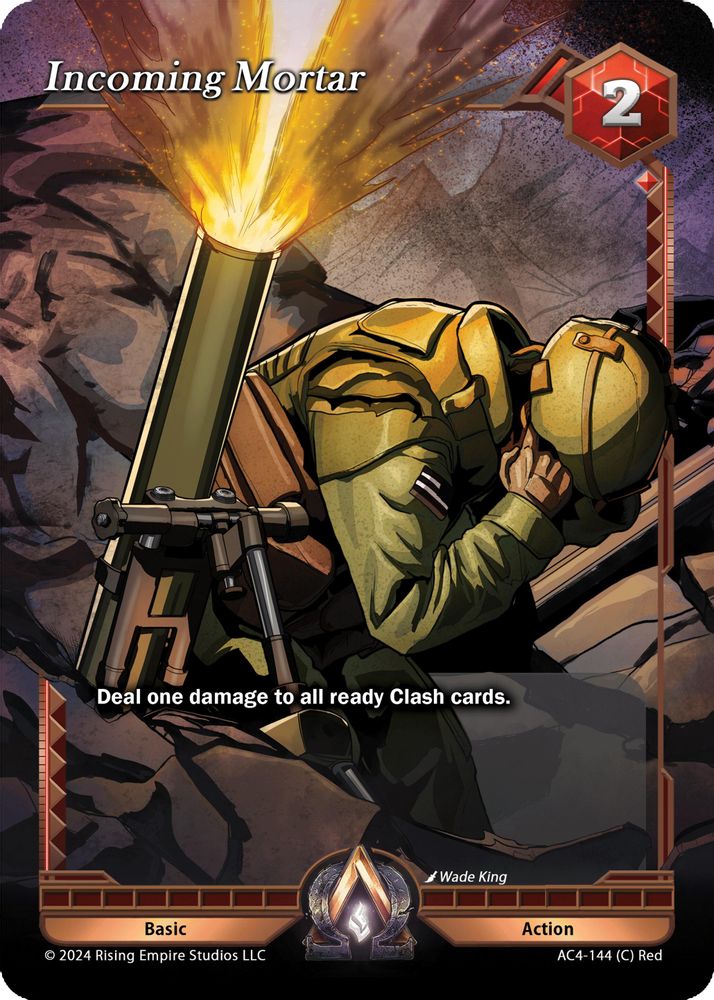 Incoming Mortar, Standard, front
