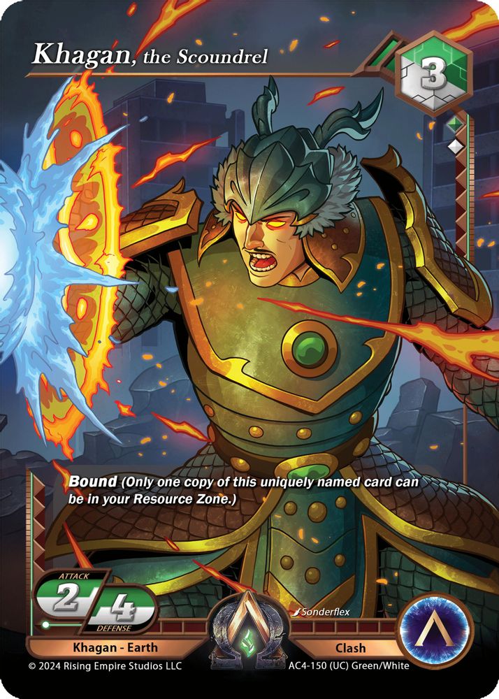 Khagan, the Scoundrel, Standard, front