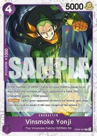 Vinsmoke Yonji (OP06-067) (Jolly Roger Foil)