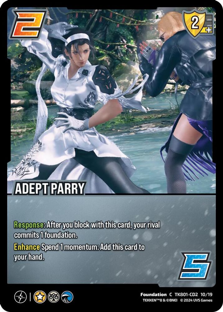 Adept Parry, Standard, front