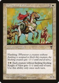 Knight of Valor, Visions