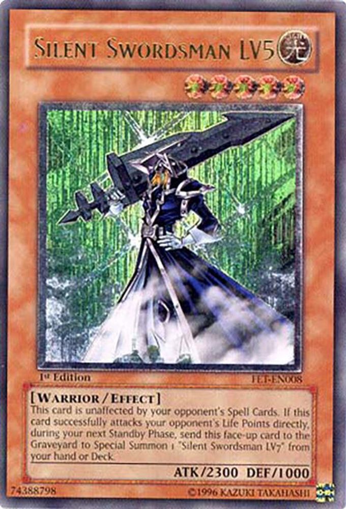 Silent Swordsman LV5 (UTR), 1st-edition, front