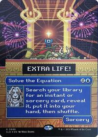 Solve the Equation (0886) (Rainbow Foil), Secret Lair Drop Series