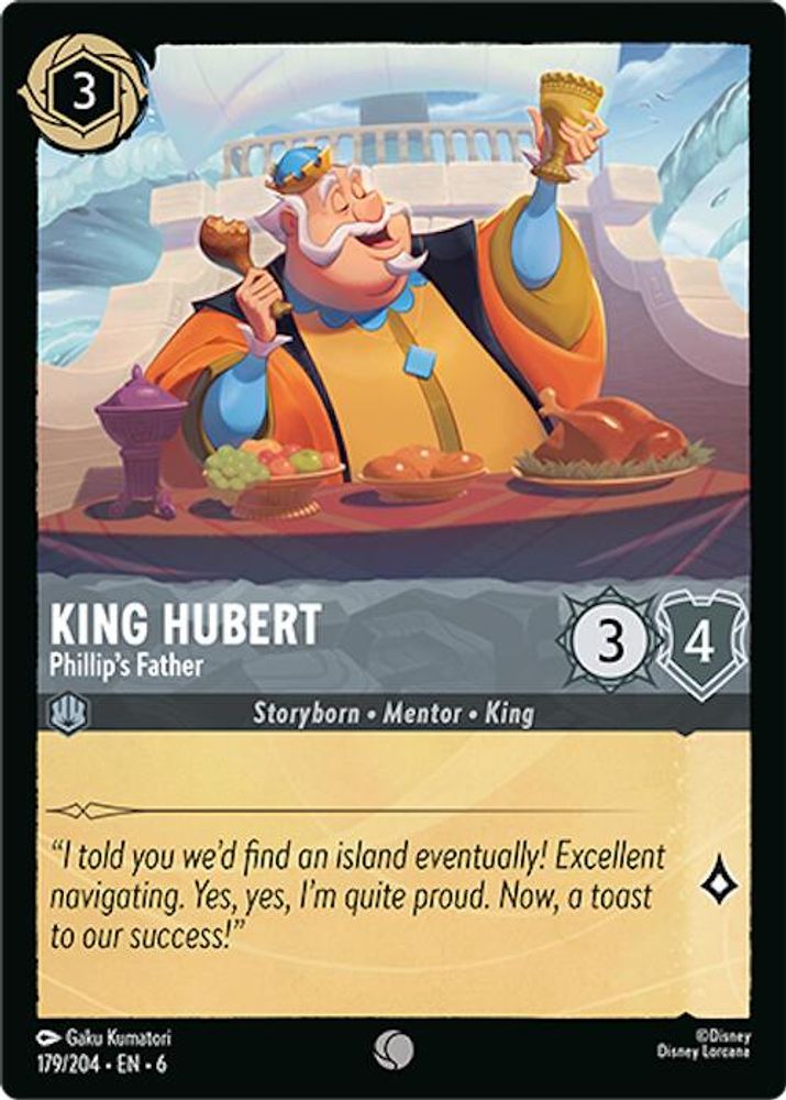King Hubert - Phillip's Father