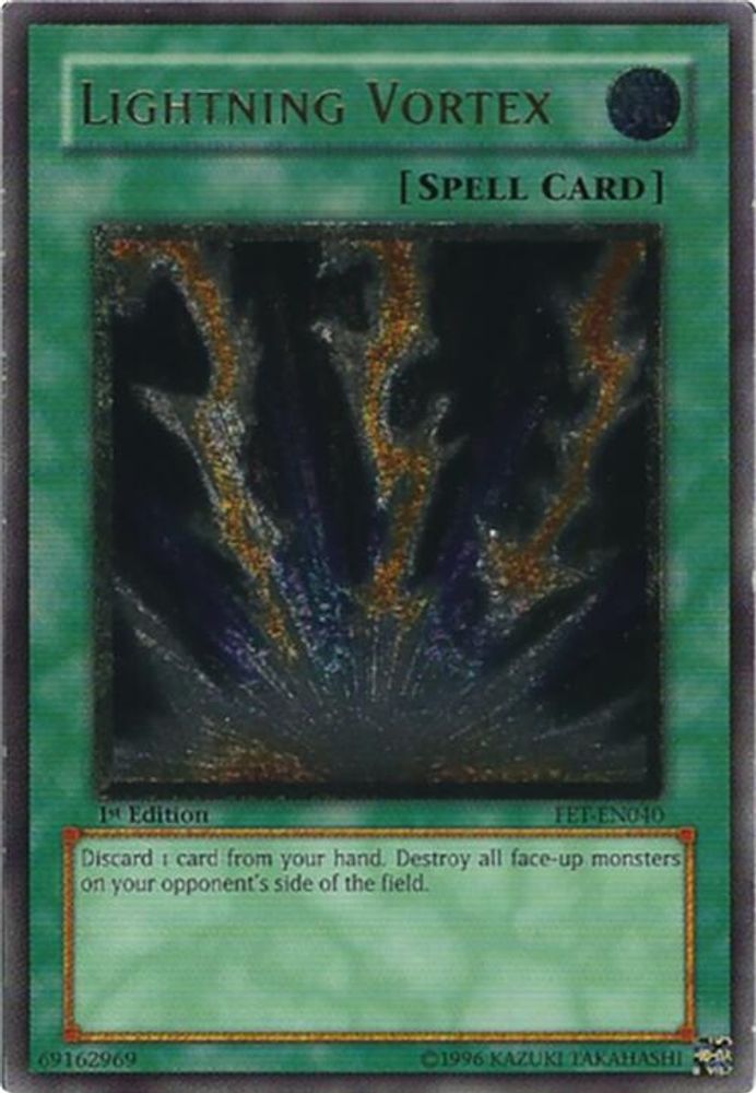 Lightning Vortex (UTR), 1st-edition, front