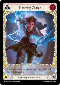 Flittering Charge Red