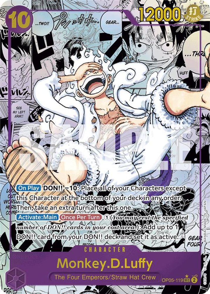 Monkey.D.Luffy (OP05-119) (Manga)