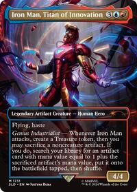 Iron Man, Titan of Innovation (Rainbow Foil), Secret Lair Drop Series