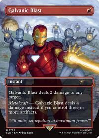 Galvanic Blast (Rainbow Foil), Secret Lair Drop Series