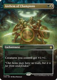 Anthem of Champions (Borderless), Foundations