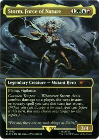 Storm, Force of Nature (Rainbow Foil), Secret Lair Drop Series