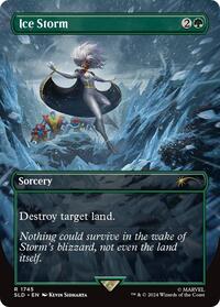Ice Storm (Rainbow Foil), Secret Lair Drop Series
