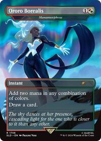 Ororo Borealis - Manamorphose (Rainbow Foil), Secret Lair Drop Series