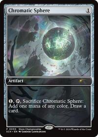 Chromatic Sphere, Game Day & Store Championship Promos