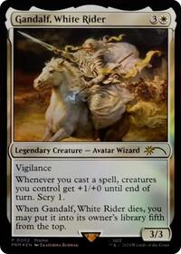 Gandalf, White Rider, Unique and Miscellaneous Promos