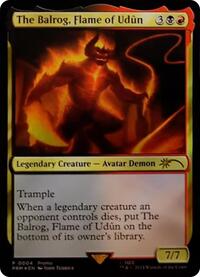 The Balrog, Flame of Udun, Unique and Miscellaneous Promos