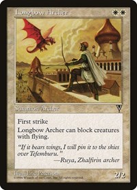 Longbow Archer, Visions