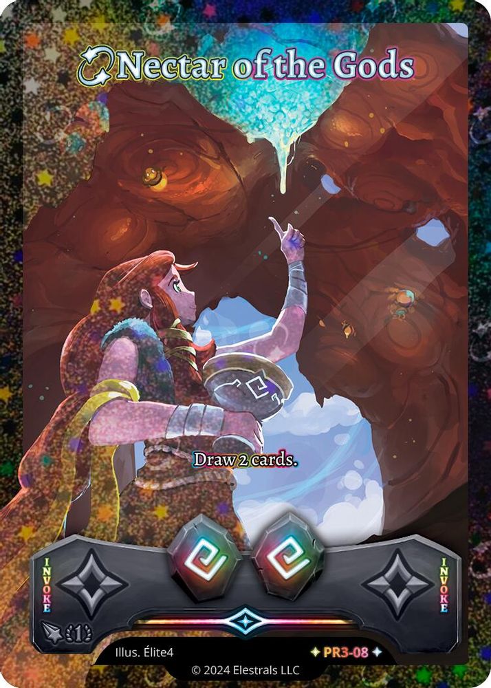 Nectar of the Gods, Holo, front