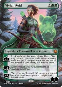 Vivien Reid (Borderless) (Mana Foil), Foundations