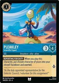 Pleakley - Scientific Expert