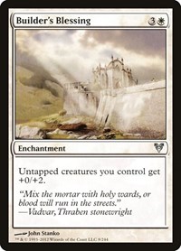 Builder's Blessing, Avacyn Restored