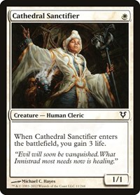 Cathedral Sanctifier, Avacyn Restored